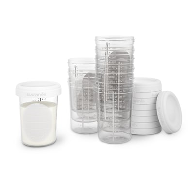 Set pots de conservation portions repas SUAVINEX