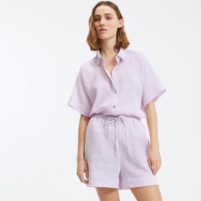 Camisa amplia, mangas hasta el codo LA REDOUTE COLLECTIONS