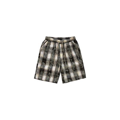 Short homme à motif carreaux avec taille élastiquée PROJECT X