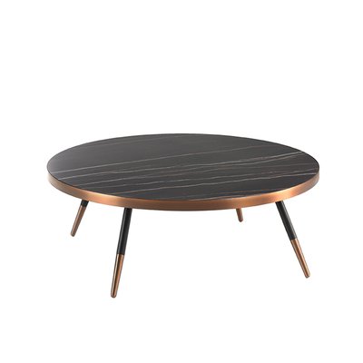 Table d'angle ronde en porcelaine ANGEL CERDA