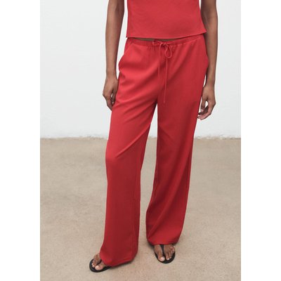 Pantalon droit cordon MANGO