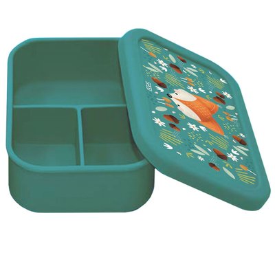 Boîte à lunch en silicone Crunchy le renard SASSI JUNIOR