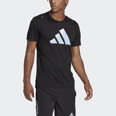 T-shirt Run Icons 3 Bar Logo adidas Performance