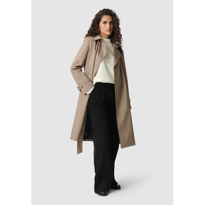 Trench long motif pied-de-poule IKKS