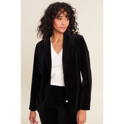 Veste tailleur velours BREAL
