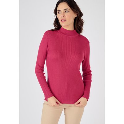 Pull col montant en laine mérinos DAMART