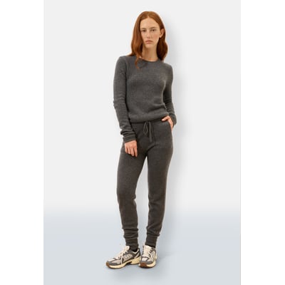 Jogging Anthracite Chiné Wendy JUST CASHMERE