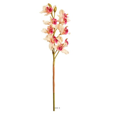 Superbe orchidée artificielle en tige H 85 cm ARTIFICIELLES