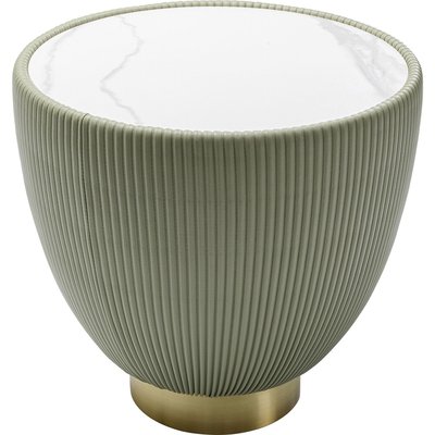 Table d'appoint Endless Vegas 47cm verte KARE DESIGN