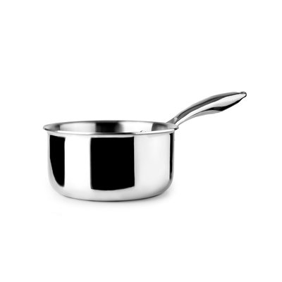 Casserole   18 cm-TRIPLY NATURAL IBILI