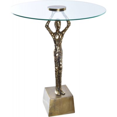 Table d'appoint en aluminium, chic RECOLLECTION