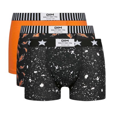 Lot de 3 boxers Dim Vibes DIM