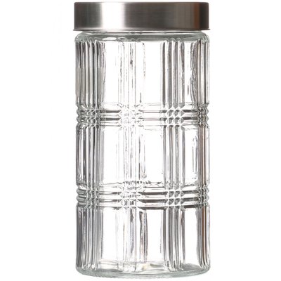 Bocal Cuisine Hermétique en Verre avec Couvercle Inox - 1700ml WADIGA