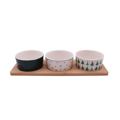 Set apéritif de Noël 4 pièces TOILINUX