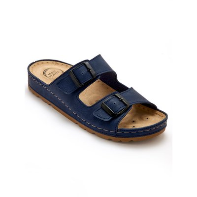 Mules extra larges réflexologie PEDICONFORT