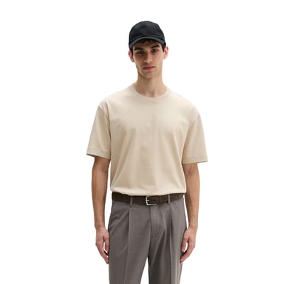 T-shirt relaxed en jersey de coton bio épais MARC O'POLO