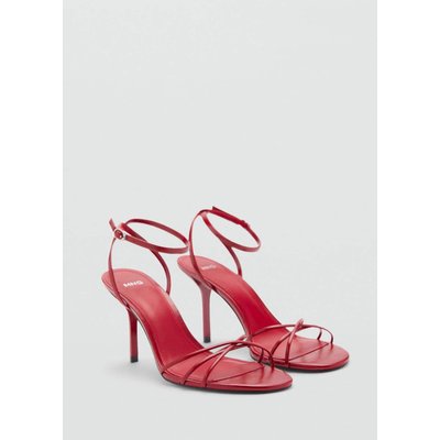 Sandales à lanières et talon MANGO