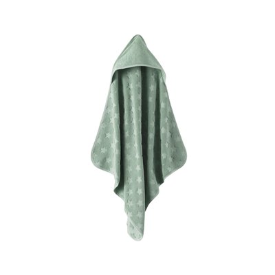 Cape de bain coton MONJOUR CARRE BLANC