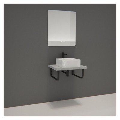 Meuble simple + vasque + miroir WILL MOB IN