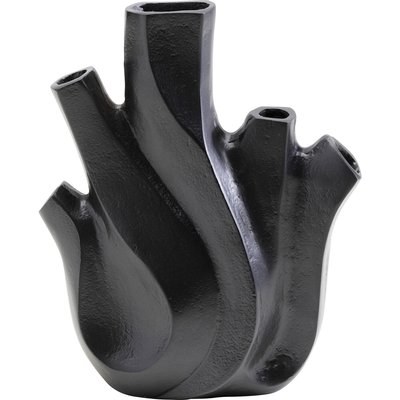 Vase Flame noir 25cm KARE DESIGN