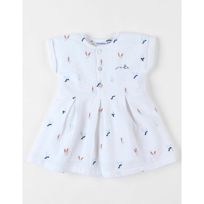 Robe imprimé fleuri en crêpe de coton, NOUKIE'S
