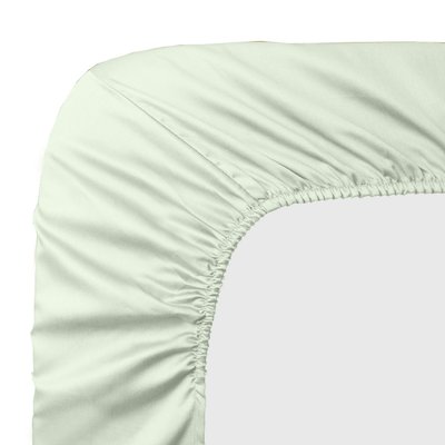 Drap housse b40 satin de coton Ava uni GARNIER THIEBAUT