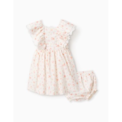 Robe + Bloomer Floral à Volants 'Cérémonie' ZIPPY