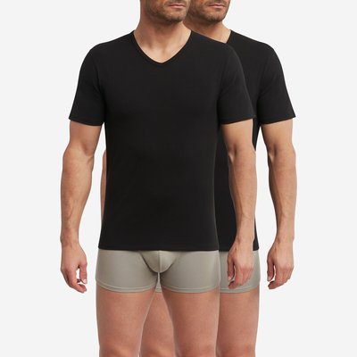 2er-Pack Regul'Activ T-Shirts, V-Ausschnitt DIM