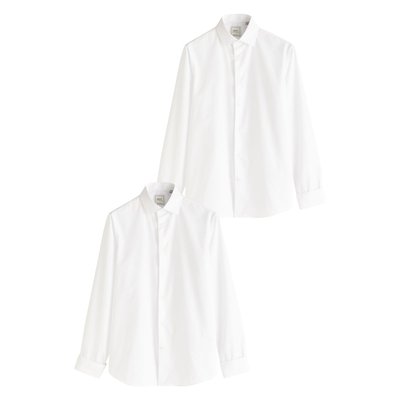 Chemises - regular à poignet double, lot de 2 NEXT