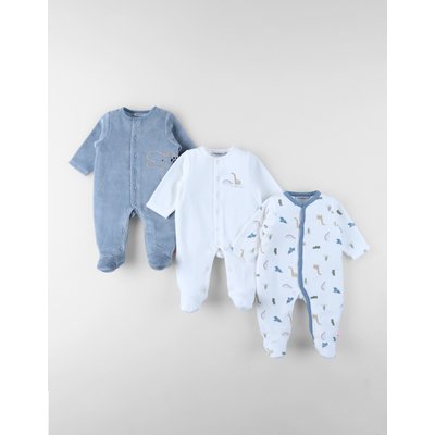 Lot de 3 Dors-bien en Velours NOUKIE'S