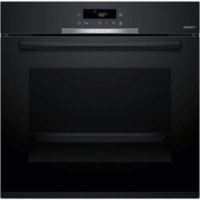 Four encastrable HBA372BB4 - Chaleur pulsée - Hydrolyse - Pyrolyse - Porte froide - Mode Friture Sans Huile Air Fry BOSCH