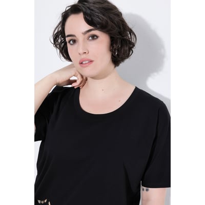 T-shirt oversize, dentelle ajourée ULLA POPKEN