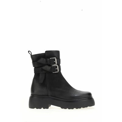 Stivaletti stile biker in pelle MJUS
