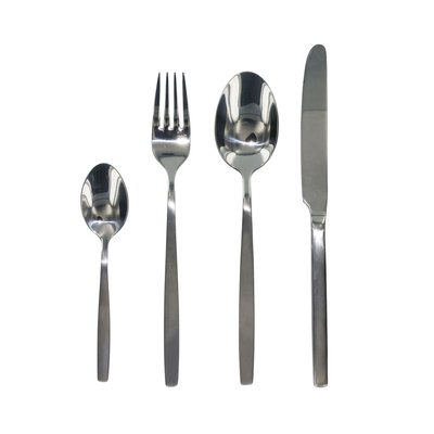 Ménagère inox effet mat shiny Table Chic - 16 Pièces THE HOME DECO FACTORY