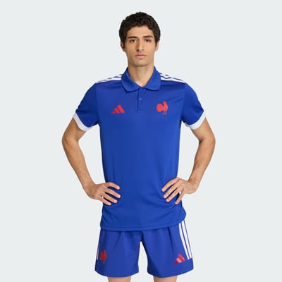 Polo De Supporter Équipe De France Rugby Domicile Replica adidas Performance