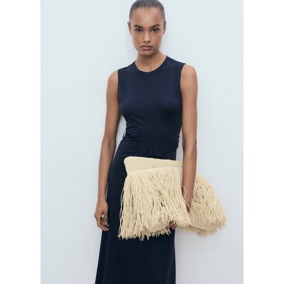 Robe midi ceinture MANGO