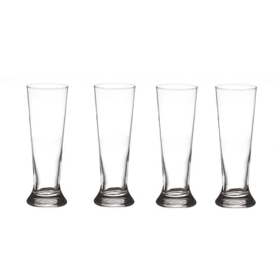 Lot de 4 verres à bière droits 37cl ATMOSPHERA