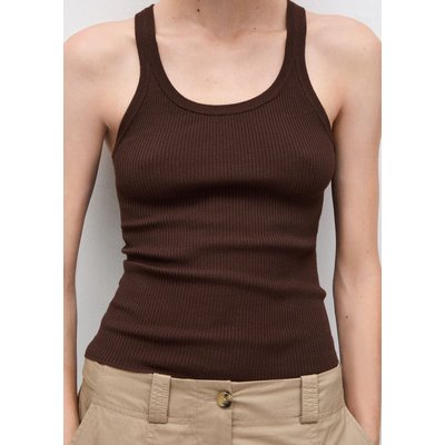 Top maille bretelles MANGO