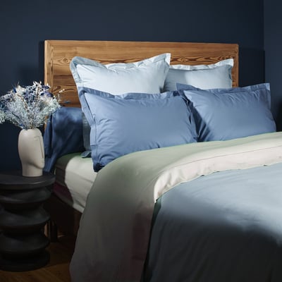 Housse De Couette Unie Percale De Coton - UNIS PERCALE TRADITION DES VOSGES