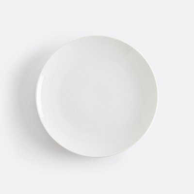 Lote de 4 pratos de sobremesa, em porcelana, Atola LA REDOUTE INTERIEURS