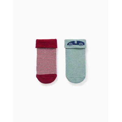 Lot de 2 chaussettes en éponge antidérapantes ZIPPY