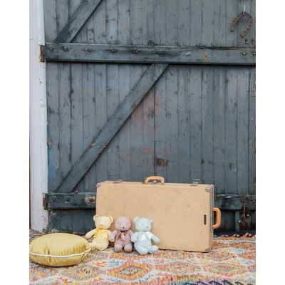 Malle beige Lucienne N°72 - Bon état DEBONGOUT