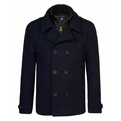 Pea Coat with Inner Zip-Up Collar PETROL INDUSTRIES