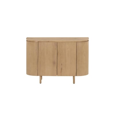 Buffet 2 portes en chêne, design moderne LOREN PIER IMPORT