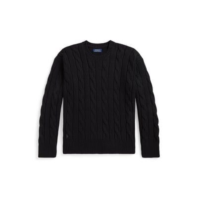 Pull torsadé, en laine mélangée, Relaxed Fit POLO RALPH LAUREN