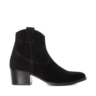Bottes style western en daim - POSSIBILITY DUNE LONDON