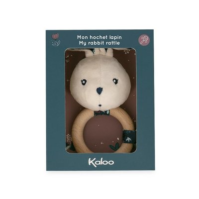 K'doux - hochet lapin - nature - 12cm KALOO