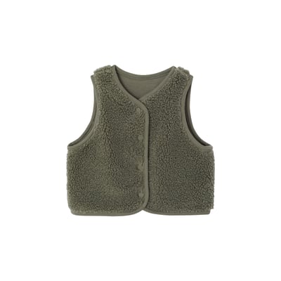 Gilet sherpa à pressions VERTBAUDET