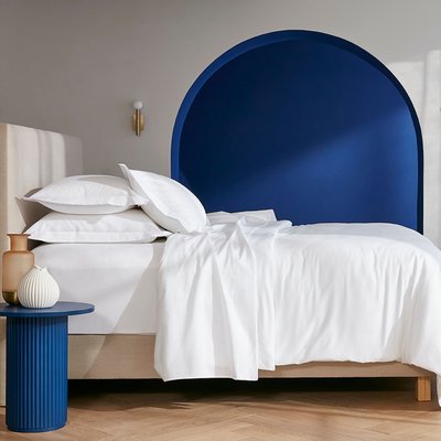 Drap housse LUXE percale de coton égyptien, bonnet 40 cm MPC MAISON