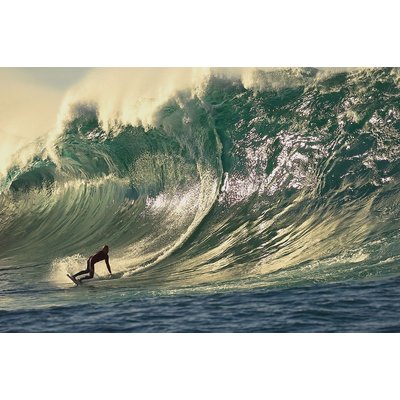 Tableau paysage ocean surf grosse vague HEXOA